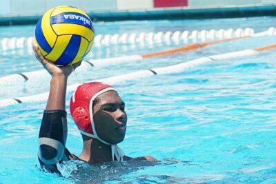 Clifton College's Izah Roux (pictured) and Michaelhouse's Elliot Springate will handle the goalkeeping duties for the KZN U19A side at the Schools Water Polo South Africa (SWPSA) Inter-Provincial Tournament (IPT) in Cape Town. Photo: Brad Morgan.