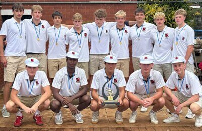 By winning the Northwood Stayers' tournament, Clifton College claimed a winner's trophy for the second successive weekend, following their victory in the KZN Top 10. Photo: Supplied.